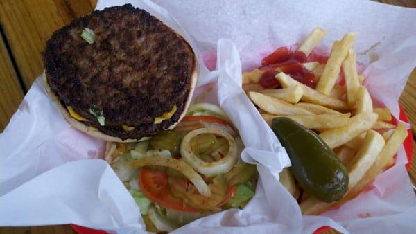 Double cheeseburger combo