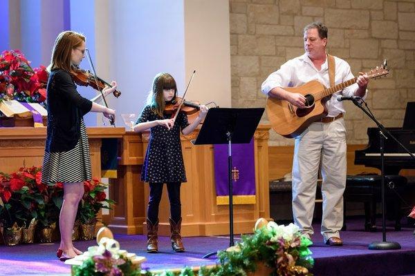 Violin lessons in Austin.