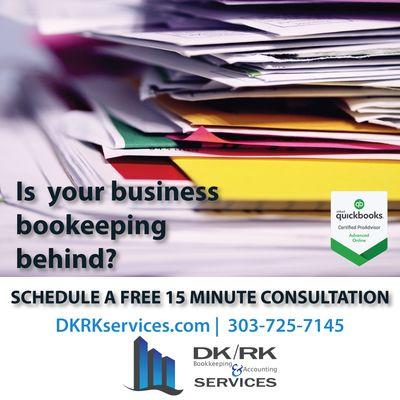 Free 15 minute Consultation & Quikbooks Certified!