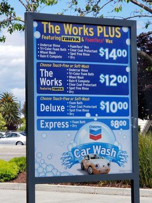 Great option for either touchless or soft-touch carwash! Amazing!