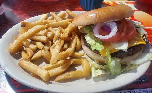 You won't find a better burger around here.