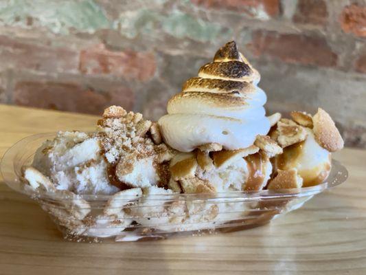 Banana pudding sundae