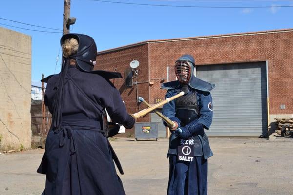 Kendo sparring