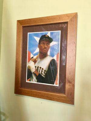 Roberto Clemente. #RobertoClemente Thanks to the owner the picture came out very nice.