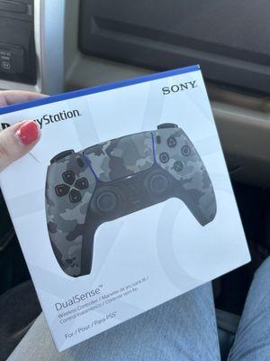 The controller he would not take back because it was opened, after he told me to go outside and open it because he couldn't take it