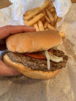 Great burgers! Best fries around.