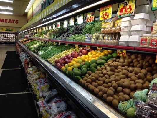 Big selection of produce!