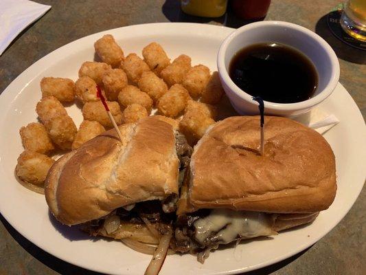 French Dip and Tots!