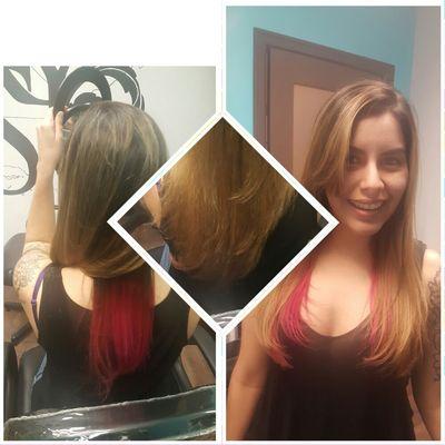 Color done by Mandy