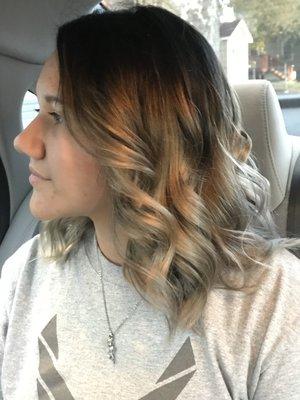 Hair colored and styled by Joseph!