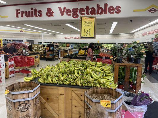 Produce section