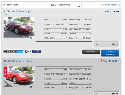 Salsa red 2014 Impala or the  Bright Red 2013 Impala.