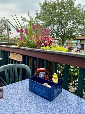 Outside Dining Area