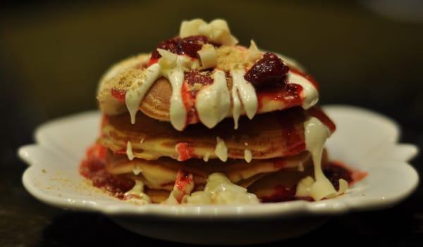 Raspberry White Chocolate Cheesecake