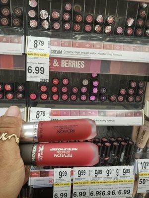 I love a good sale and a great deal  I also love my reds when it comes to lipsticks and glosses