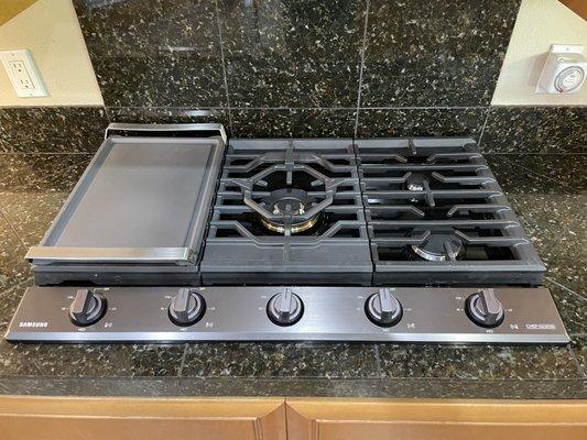 Samsung gas cooktop