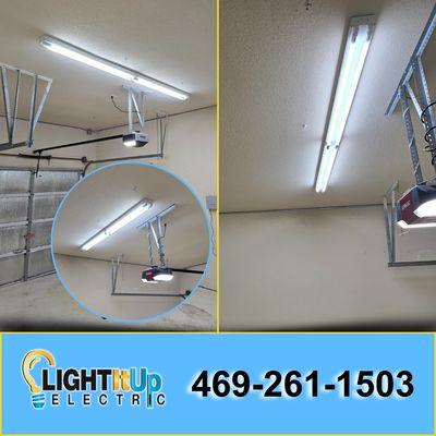 Light It Up Electric - Garage Lighting Installation