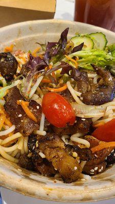 Vietnamese Honey Pork Belly Vermicelli Bowl