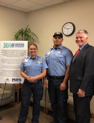 Inland Valley Hospital & Rancho Springs Medical Center honored our guards by creating a week dedicated to Healthcare Security & Safety!