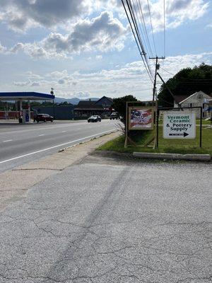 Sign from the road