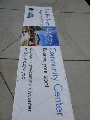 Promote your business with a larger banner.