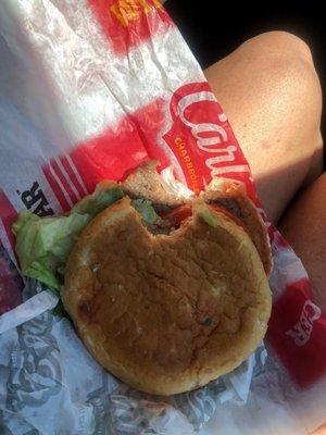 S. Commercial, hamburger no onion. Hamburger cold, soggy, lettuce in the wrapping and not in the burger.