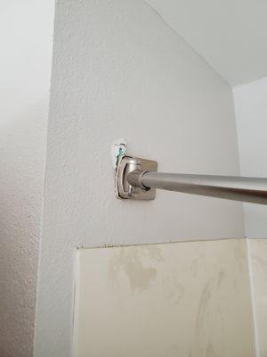 Shower Rod Coming Off the Wall