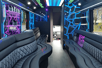 24 Passengers Party Bus  w/Bathroom