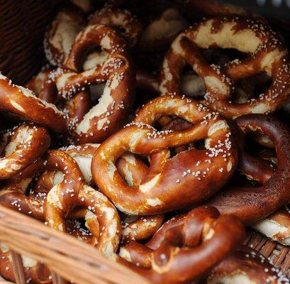 Mmmm pretzels