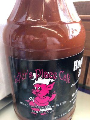 Housemade hog sauce