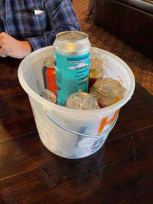 Bucket of beer!