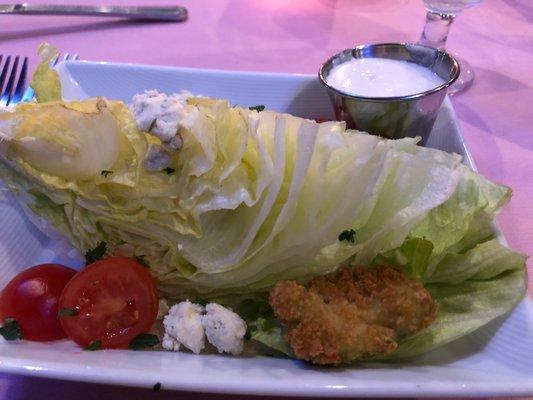 Wedge salad for valentines dinner