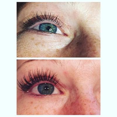 Classic set of lashes - Mascara Look - Before & After - By Jasmine