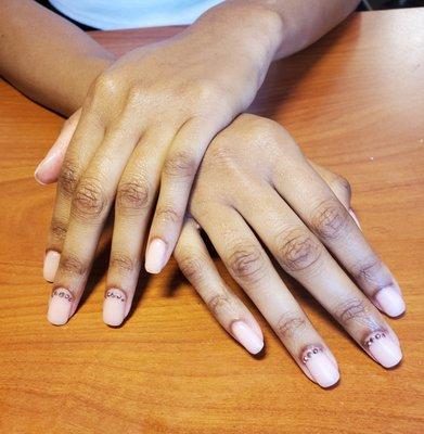 Gel manicure with opi gel