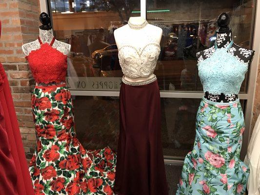 Prom season is already started and we have both new and used dresses!