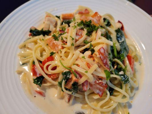 Lobster linguini