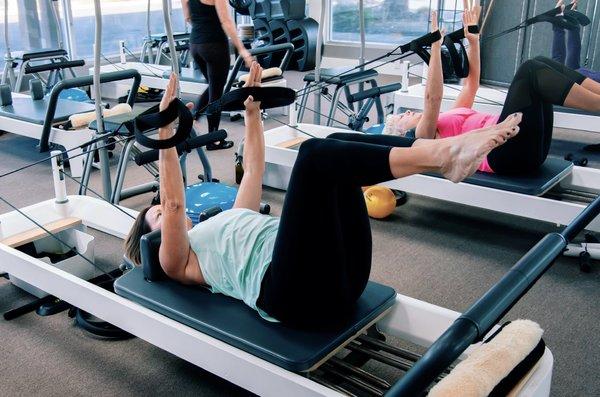 Semi-Private or Private sessions are the perfect way to get a personalized Pilates workout.