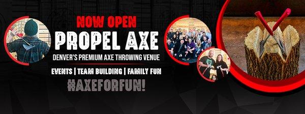 Propel Axe | Denver's Premium Axe Throwing Venue