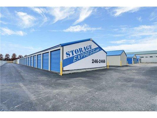 Exterior Units - Storage Express at 4201 Perry Crossing Rd, Sellersburg, IN 47172