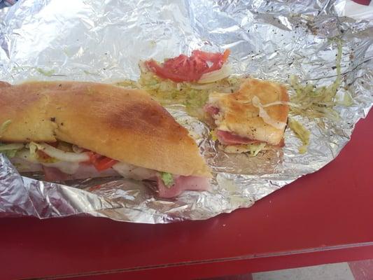 The best hot Italian sub anywhere.