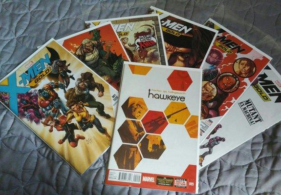 I returned for the Hawkeye and left with a buncha xmen gold. I have no willpower at jpm.