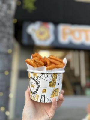 curly fries chili bbq