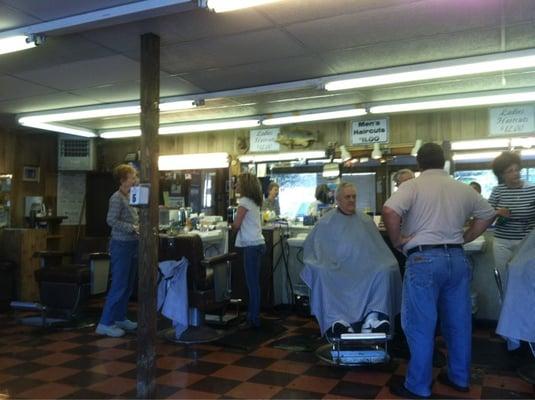 Quintessential barber shop!