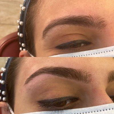 Eyebrows shaping