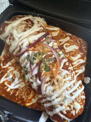 Red wet burrito 10/10