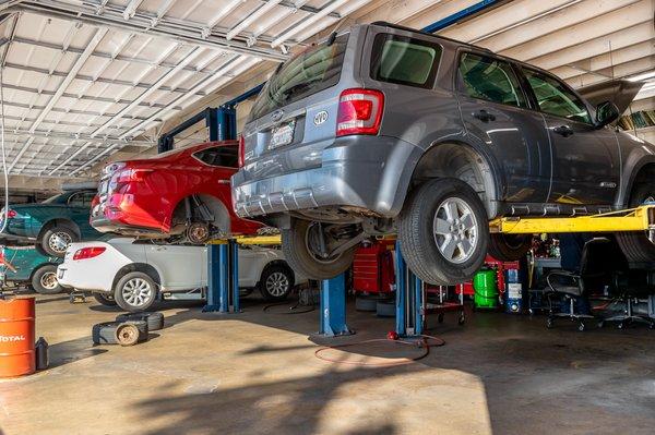 Owens Automotive shop interior