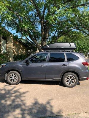 My Thule box from REI