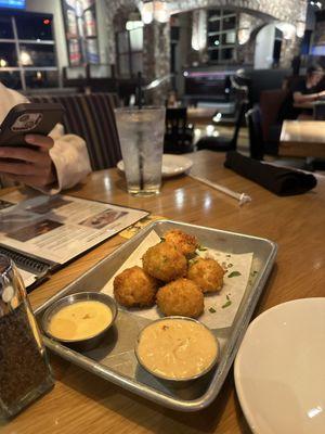 Fried Couscous Mac & Cheese Balls