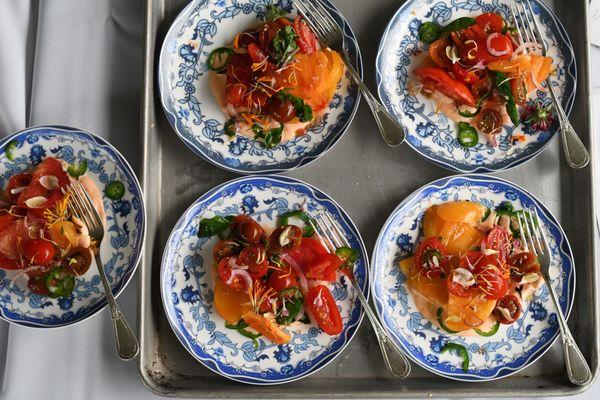 summer tomato salad