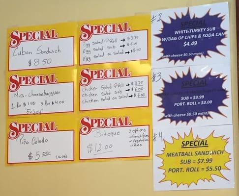 Specials